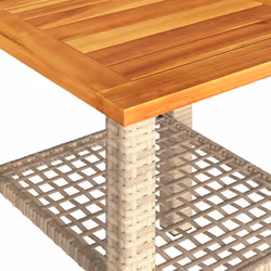 VidaXL 366272 outdoor table Beige, Brown - Additional view 8