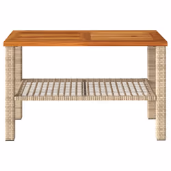 VidaXL 366275 outdoor table Beige, Brown - Additional view 4