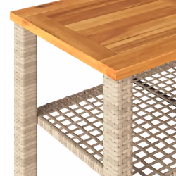 VidaXL 366275 outdoor table Beige, Brown - Additional view 7