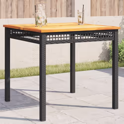 VidaXL 366276 outdoor table Black, Brown