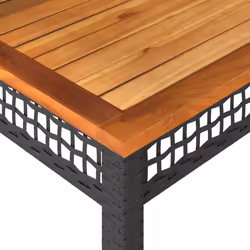 VidaXL 366276 outdoor table Black, Brown - Additional view 7