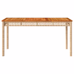 VidaXL 366278 outdoor table Beige, Brown - Additional view 4