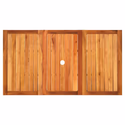 VidaXL 366278 outdoor table Beige, Brown - Additional view 6
