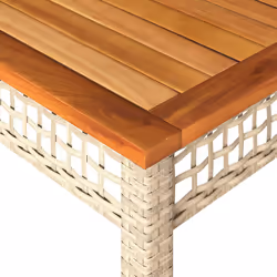 VidaXL 366278 outdoor table Beige, Brown - Additional view 7