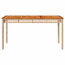 VidaXL 366281 outdoor table Beige, Brown - Additional view 4
