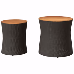 VidaXL 366288 outdoor table Black, Brown - Additional view 4