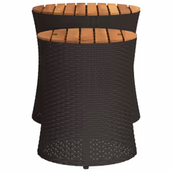 VidaXL 366288 outdoor table Black, Brown - Additional view 5