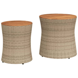 VidaXL 366290 outdoor table Beige, Brown