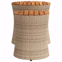 VidaXL 366290 outdoor table Beige, Brown - Additional view 5