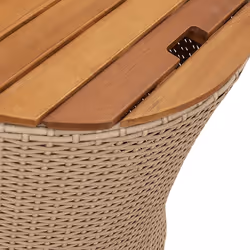 VidaXL 366290 outdoor table Beige, Brown - Additional view 8