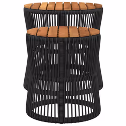 VidaXL 366291 outdoor table Black, Brown - Additional view 5