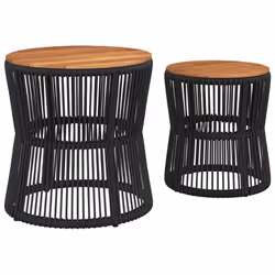 VidaXL 366291 outdoor table Black, Brown - Additional view 6