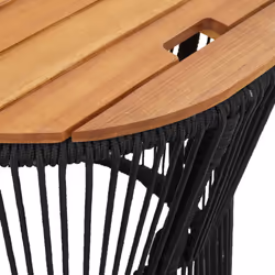VidaXL 366291 outdoor table Black, Brown - Additional view 8