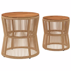 VidaXL 366293 outdoor table Beige, Brown - Additional view 6
