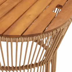VidaXL 366293 outdoor table Beige, Brown - Additional view 8