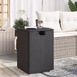 VidaXL 366294 outdoor table Black