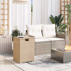 VidaXL 366297 outdoor table Beige