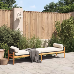 VidaXL 366299 outdoor bench Rattan, Steel, Acacia wood
