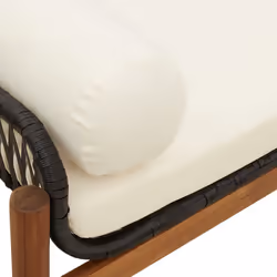 VidaXL 366299 outdoor bench Rattan, Steel, Acacia wood - Additional view 6