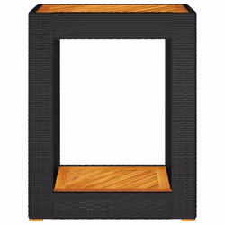 VidaXL 366303 outdoor table Black, Brown - Additional view 6