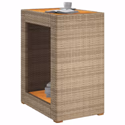 VidaXL 366305 outdoor table Beige, Brown - Additional view 4
