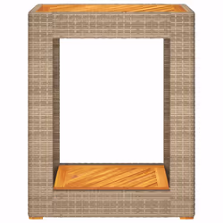 VidaXL 366305 outdoor table Beige, Brown - Additional view 6