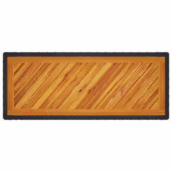 VidaXL 366306 outdoor table Black, Brown - Additional view 8