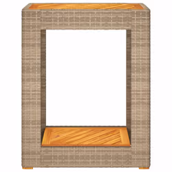 VidaXL 366308 outdoor table Beige, Brown - Additional view 6