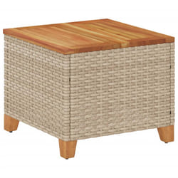 VidaXL 366327 outdoor table Beige, Brown