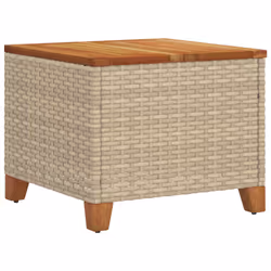 VidaXL 366327 outdoor table Beige, Brown - Additional view 7