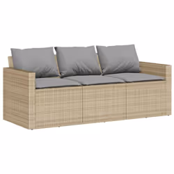 VidaXL 366345, 3 seat(s), Light grey, 110 kg, 1770 mm, 700 mm, 680 mm