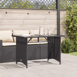 VidaXL 366350 outdoor table Black