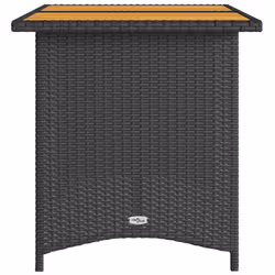 VidaXL 366355 outdoor table Black - Additional view 5
