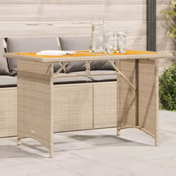 VidaXL 366357 outdoor table Beige