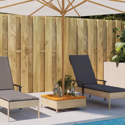 vidaXL Parasol Base Cover Umbrella Base Cover Beige Poly Rattan and Acacia