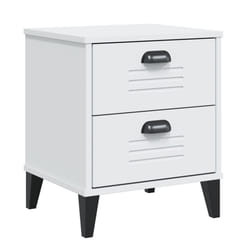 VidaXL 374908 nightstand/bedside table White