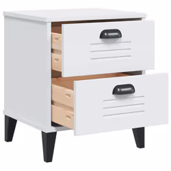 VidaXL 374908 nightstand/bedside table White - Additional view 5