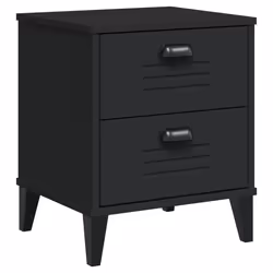 VidaXL 374909, Black, Plastic, Wood, VIKEN, 400 mm, 350 mm, 480 mm