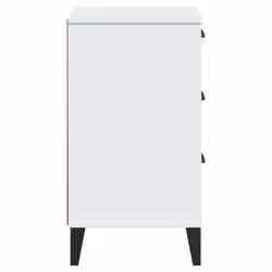 VidaXL 374911 nightstand/bedside table White - Additional view 7