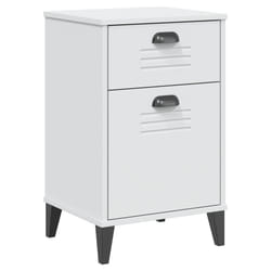 VidaXL 374914 nightstand/bedside table White