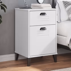 VidaXL 374914 nightstand/bedside table White