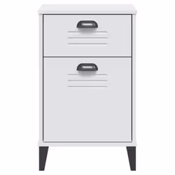 VidaXL 374914 nightstand/bedside table White - Additional view 6