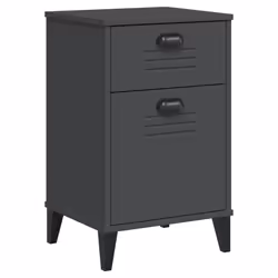 VidaXL 374916, Anthracite, Plastic, Wood, VIKEN, 400 mm, 350 mm, 650 mm