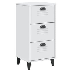 VidaXL 374917 nightstand/bedside table White