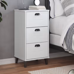VidaXL 374917 nightstand/bedside table White