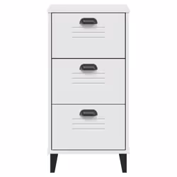 VidaXL 374917 nightstand/bedside table White - Additional view 6