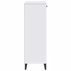 vidaXL Shoe Cabinet Shoe Storage Cupboard Shoe Rack White Engineered Wood - Additional view 6