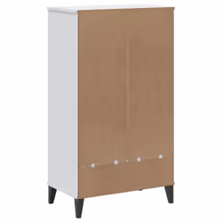 vidaXL Shoe Cabinet Shoe Storage Cupboard Shoe Rack White Engineered Wood - Additional view 7