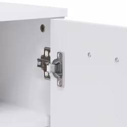 vidaXL Shoe Cabinet Shoe Storage Cupboard Shoe Rack White Engineered Wood - Additional view 8