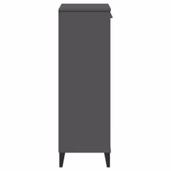 vidaXL Shoe Cabinet Shoe Storage Shoe Rack Anthracite Grey Engineered Wood - Additional view 6